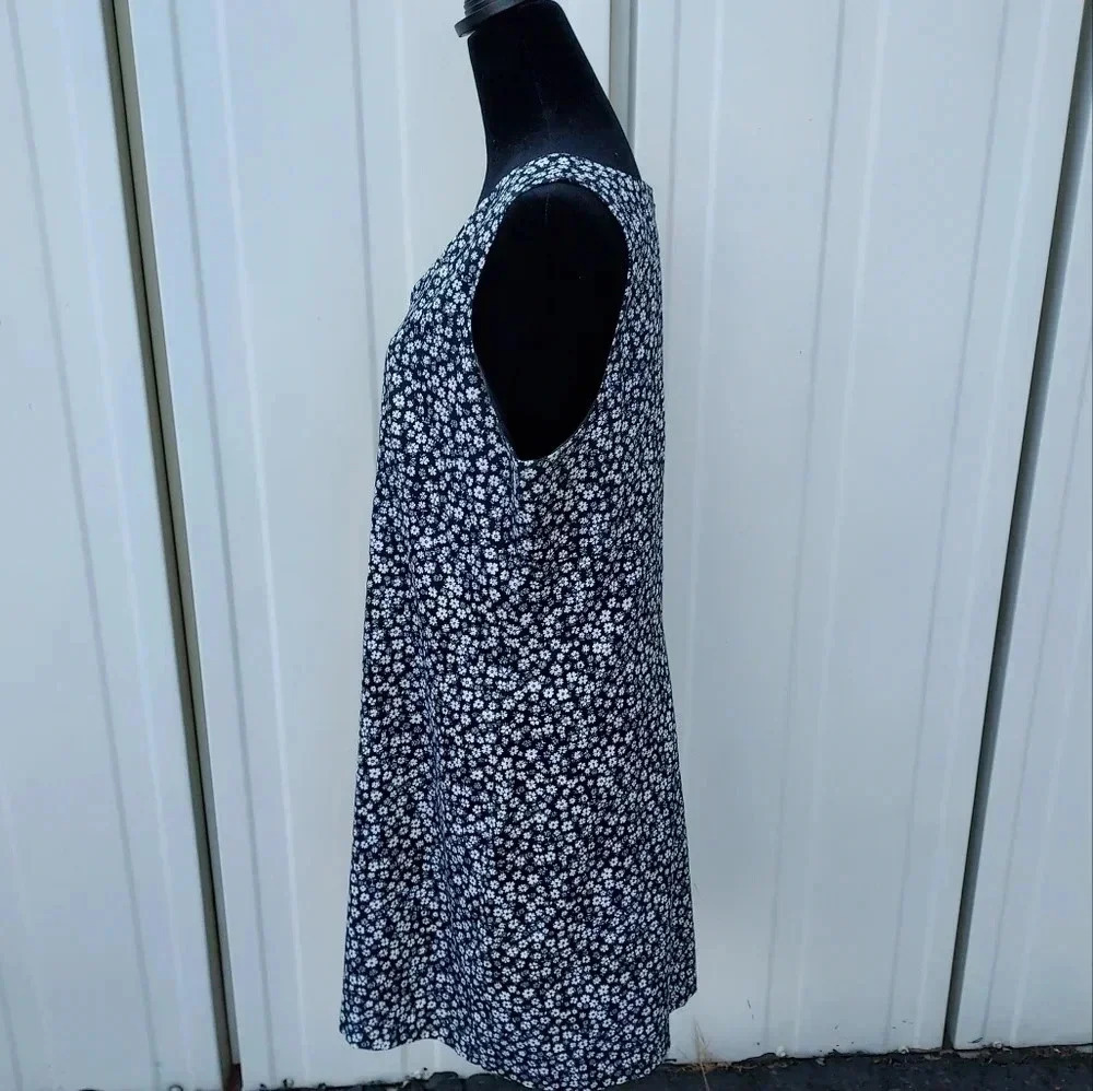 Vintage J. Crew Floral Dress Size P12 - Picture 4 of 11